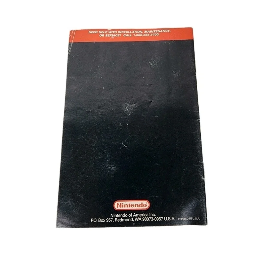 Super Nintendo‎ Super Pinball Action Instruction Booklet Manual SNES